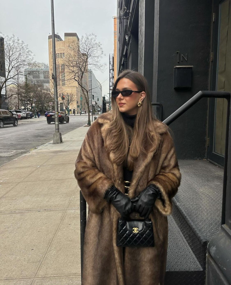 Nadine Lange Faux Fur Dames Jas – Ultieme Warmte & Tijdloze Elegantie