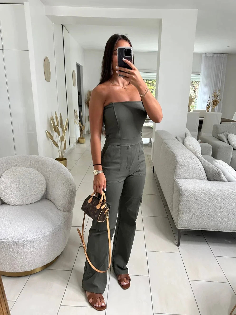 Idana Cargo Jumpsuit – Stoer, Chic & Comfortabel
