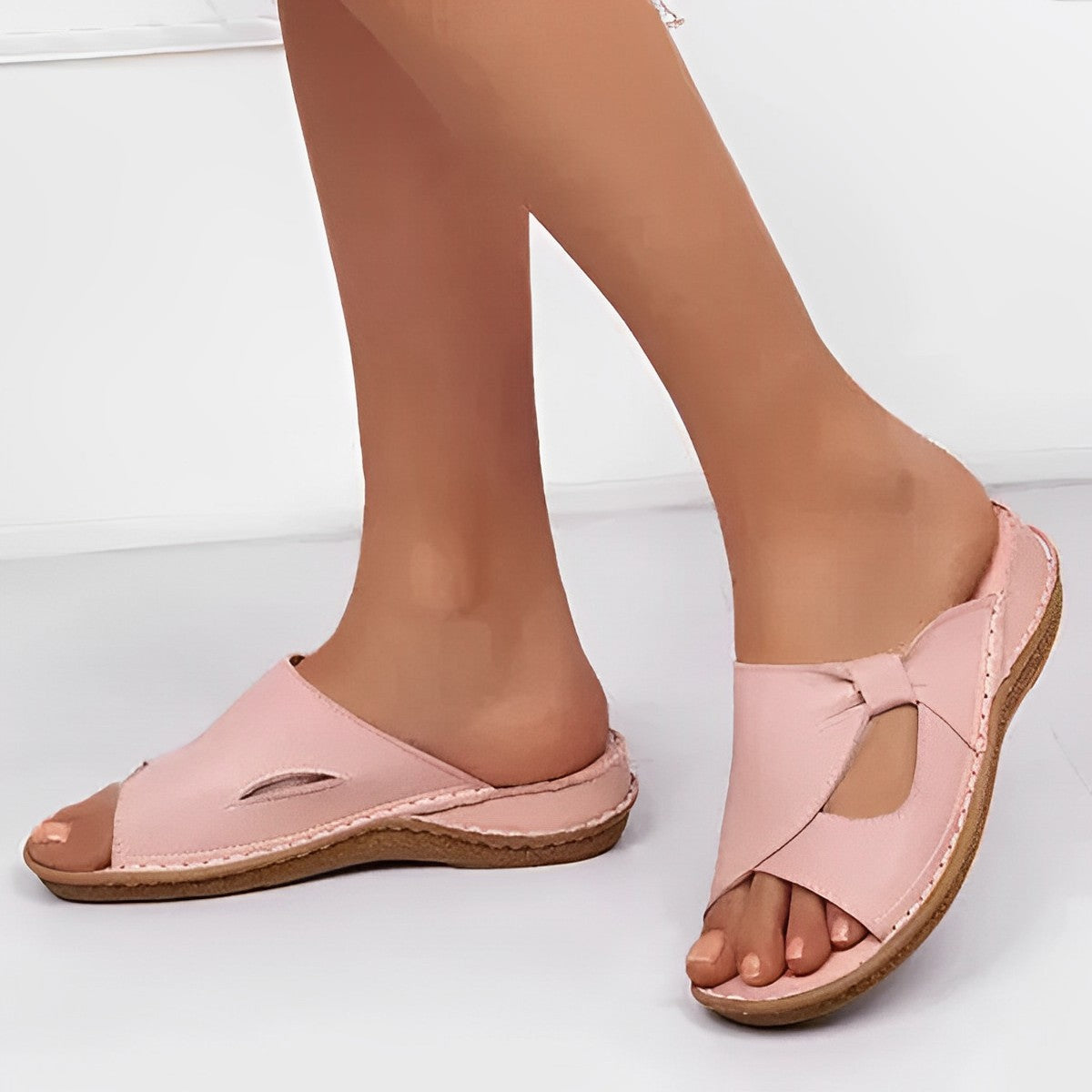 Luna Luxe Leren Sandalen – Comfort Ontmoet Elegantie
