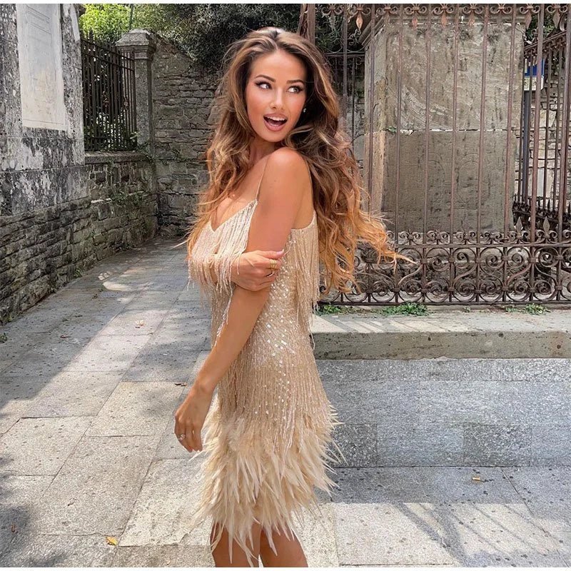 Bambi Sequin | Cocktailjurk