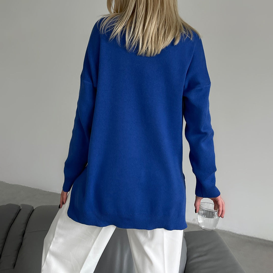 Evelyn – Elegante Damestrui met Zijsplit en Col