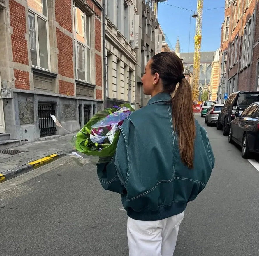 LIV – Oversized Leren Damesjas in Edgy Streetstyle