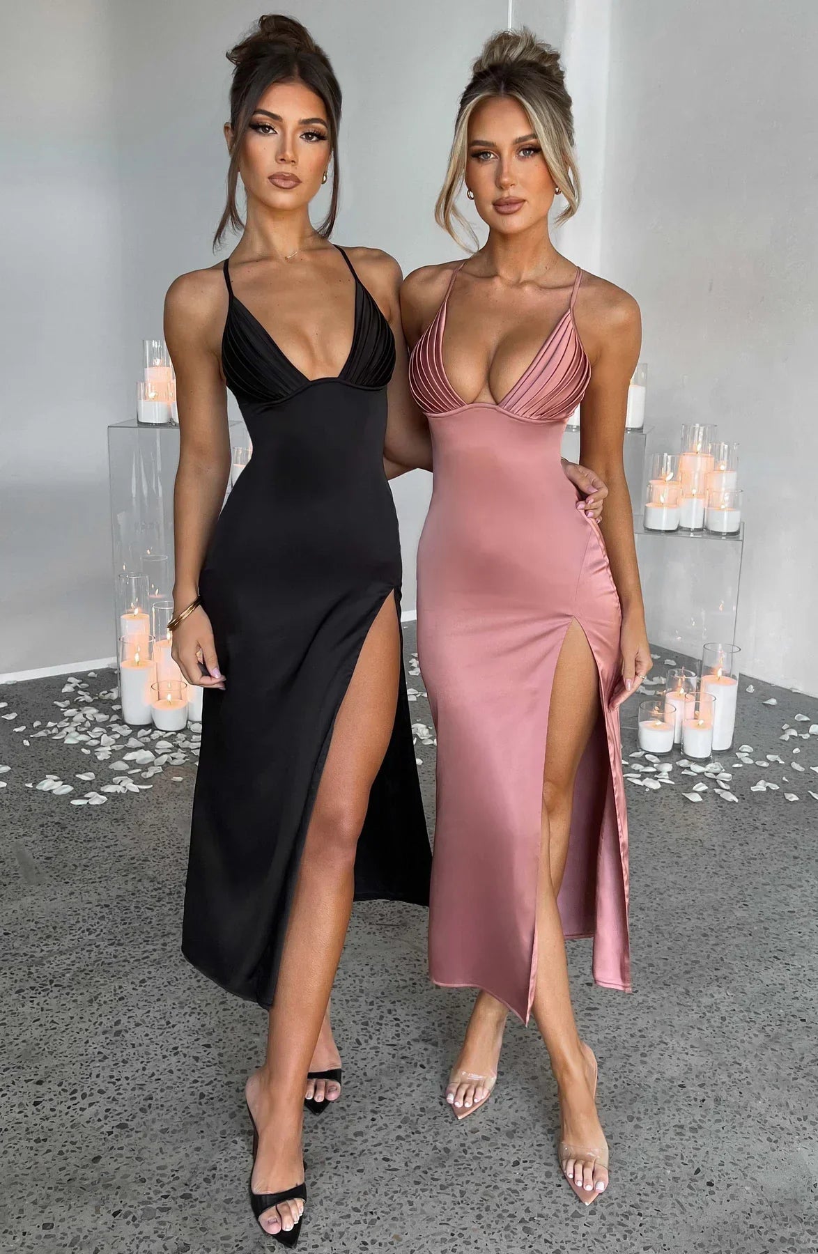Kimberley - Elegante tussenlengte jurk met vrouwelijke touch