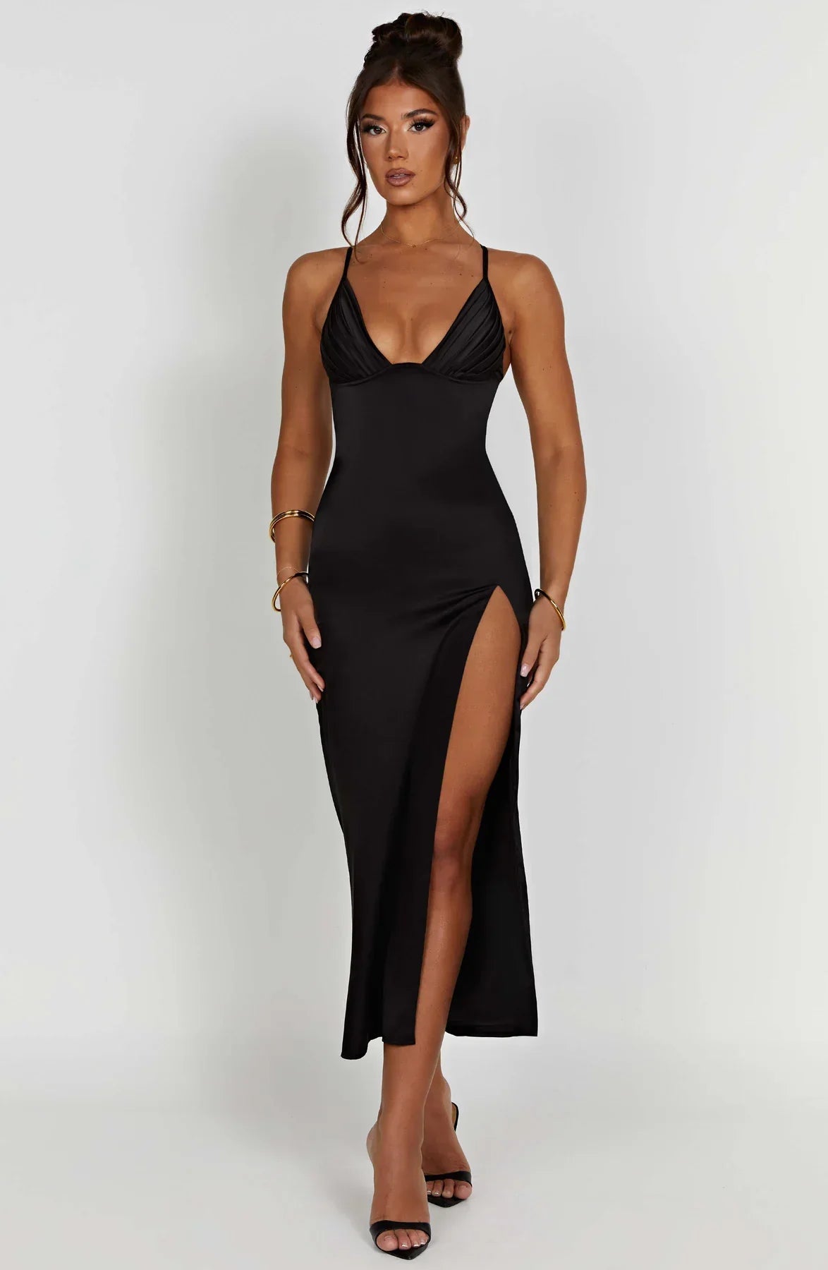 Kimberley - Elegante tussenlengte jurk met vrouwelijke touch