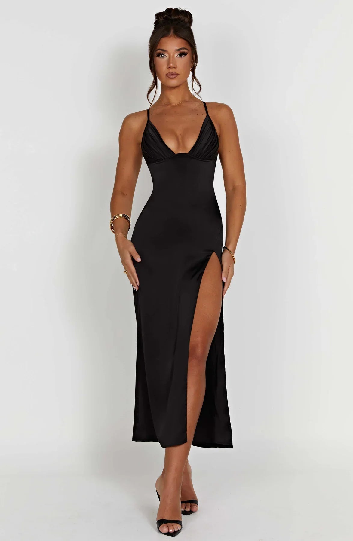 Kimberley - Elegante tussenlengte jurk met vrouwelijke touch