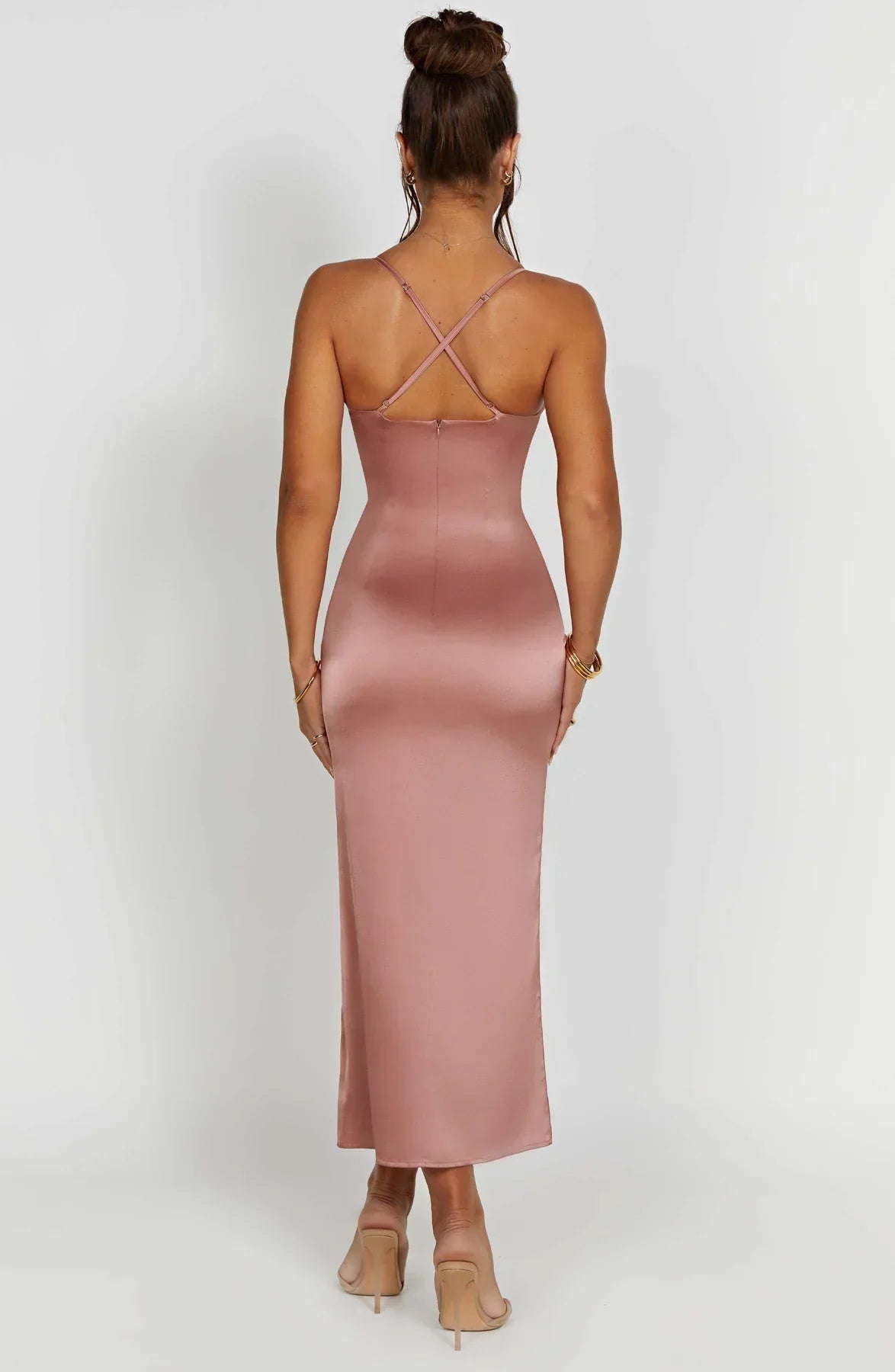 Kimberley - Elegante tussenlengte jurk met vrouwelijke touch