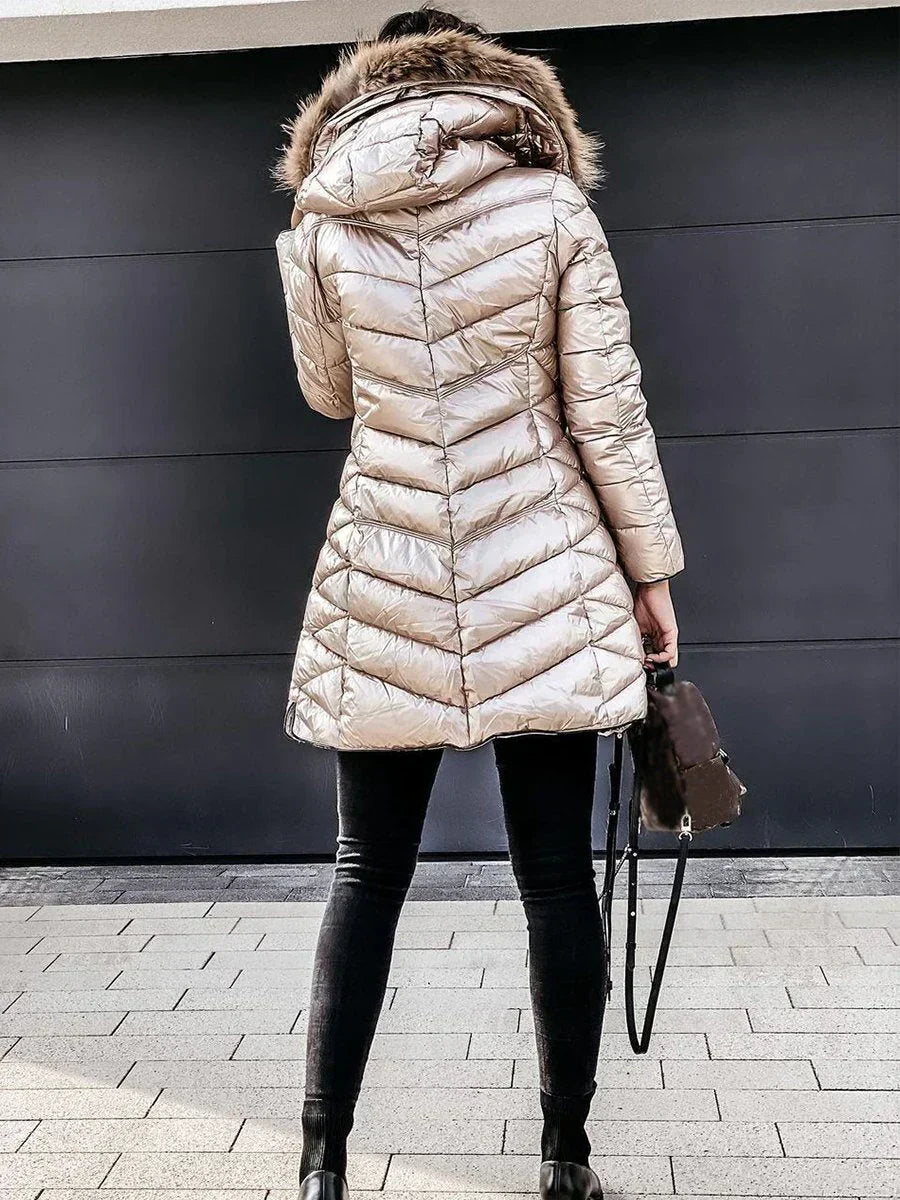 Diana Donsjas met Bontkraag voor Dames