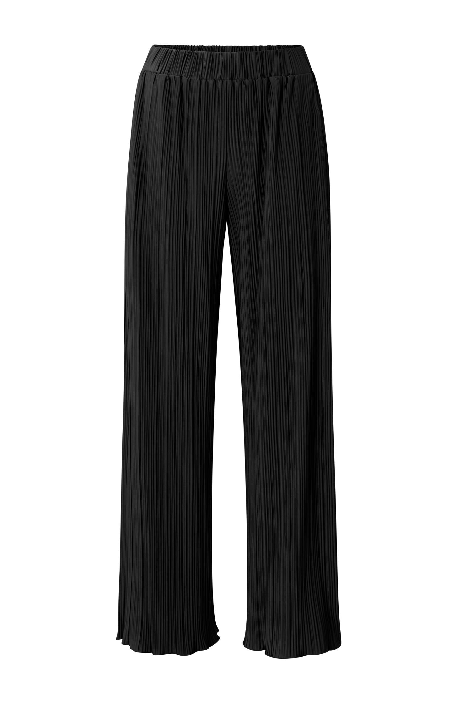 Elena – Elegante Plooibroek met Elastische Tailleband