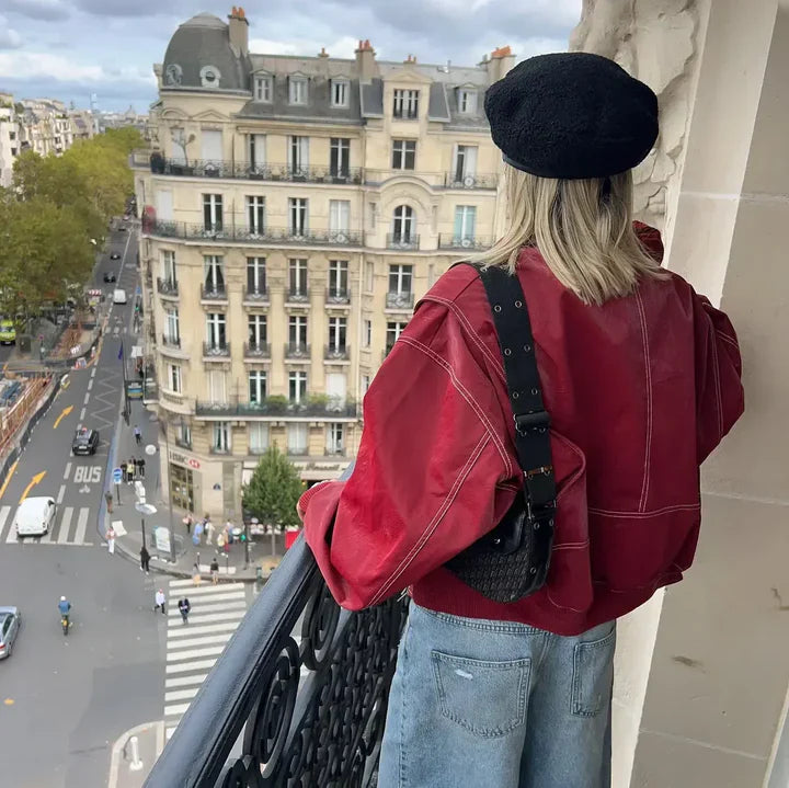 Noa - Oversized Leren Jas