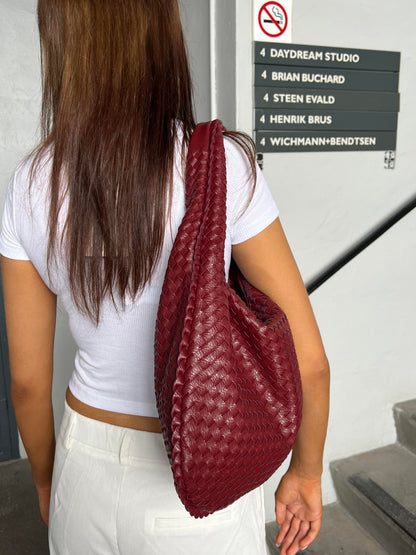 Sophia | Trendy Redwine Schoudertas