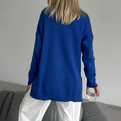 Evelyn – Elegante Damestrui met Zijsplit en Col