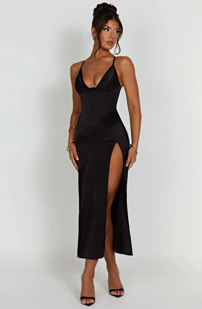 Kimberley - Elegante tussenlengte jurk met vrouwelijke touch